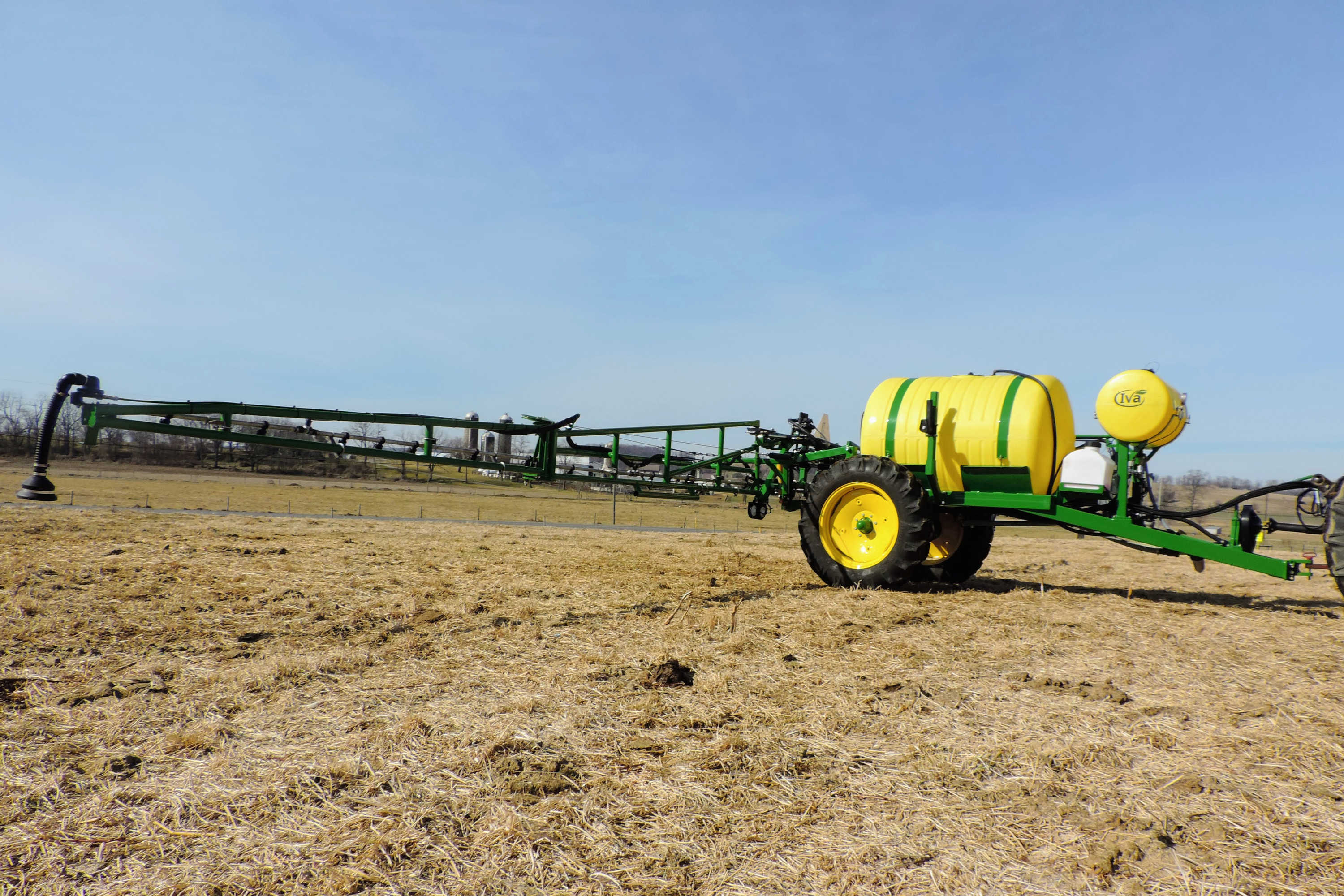 500 gallon Trailer Field Sprayer F500A Series Iva Sprayers